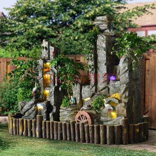 假山石造景石假山摆件假山流水喷泉室外假山庭院大型室内室外假山流水