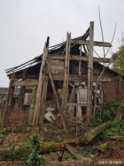 资中县龙结镇古代建筑物风情