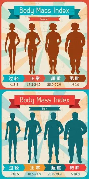 临床上划分肥胖的传统标准是身体质量指数(bmi),正常人是18~24kg/m.