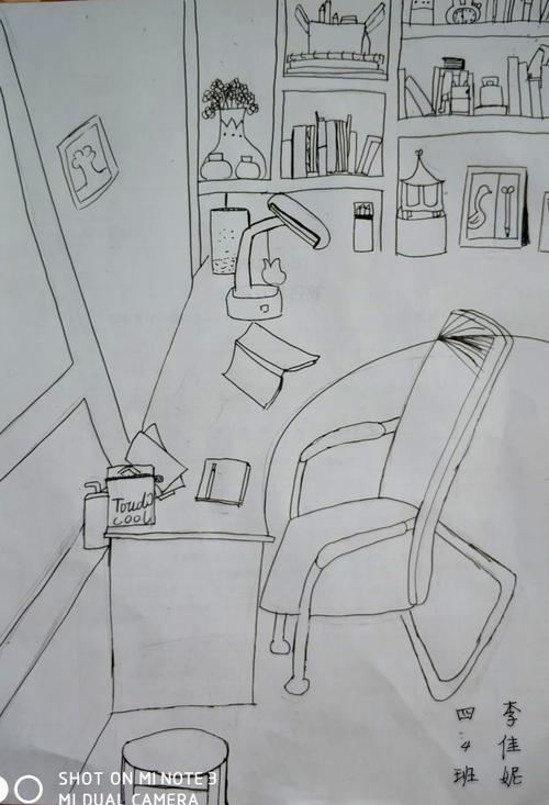 四下美术《房间的一角》优秀作业展(一)