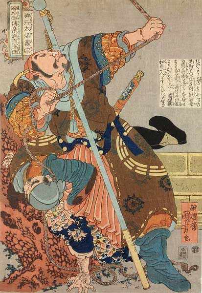 日本浮世绘诠释水浒人物 组图