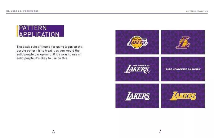 洛杉矶湖人队品牌vi手册