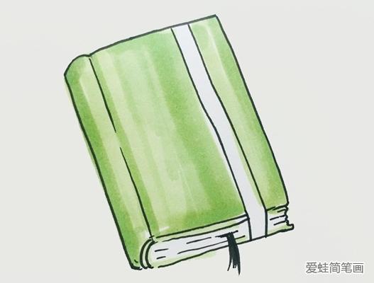 学生的作业本简笔画教程