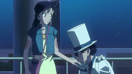 怪盗基德和小兰接吻? 277 2012-08-19 怪盗基德为什么要吻小兰呢?