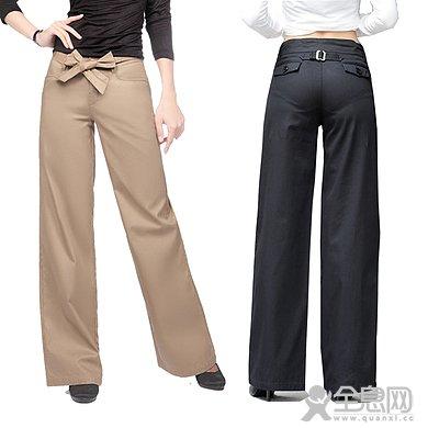 女式基本型裤子设计裁剪