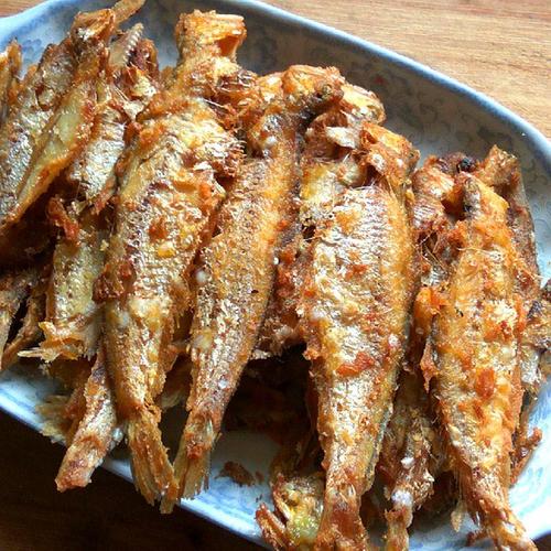 连云港赣榆新鲜黄鲫子鱼黄鲫鱼非油炸黄尖鱼烤子鱼海鲜500克