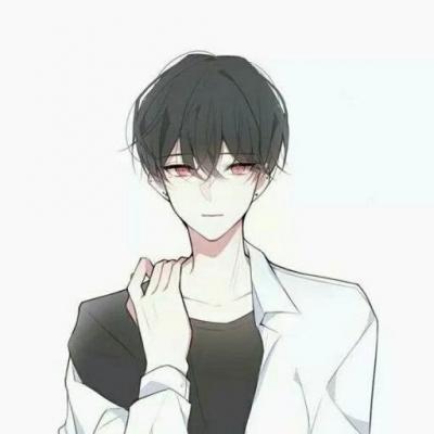 高清微信动漫情侣头像一左一右图片
