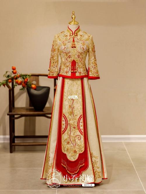 谁穿谁好看的金色秀禾服,绝绝子!