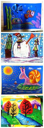 4开彩砂纸彩色 8k砂画纸儿童创意a4美术涂鸦油画棒蜡笔绘画纸批发