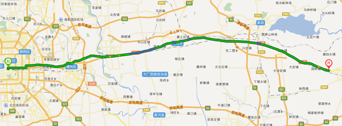 想知道: 102国道114公里在哪