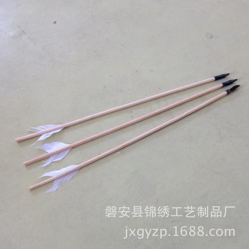 厂家直销 儿童玩具弓箭 木制弓箭模型 古代传统武器模型 无杀伤力