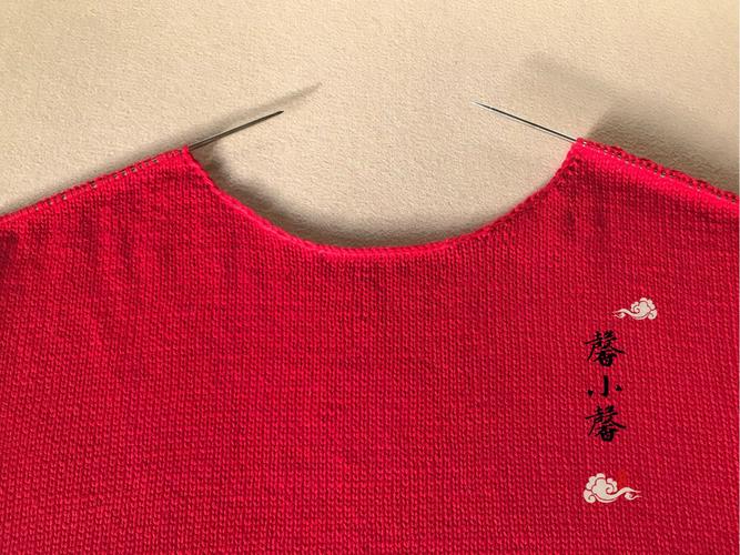 编织教程 知愿 仿淘宝款女童棒针休闲宽松套头毛衣 袖子:3.