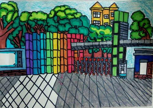 美术特色展风采一一一一一一 二小儿童画创作成果汇报