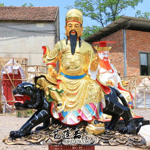 3米药王菩萨彩绘孙思邈神像孙真人树脂佛像保平安摆件厂家直批