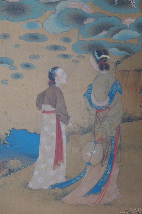 仇英山水人物画