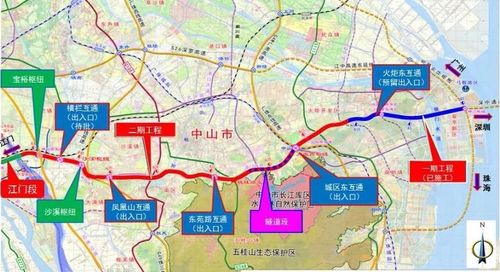 控制性重点工程完成首片箱梁架设,投资增加187亿,直连深中通道与东部