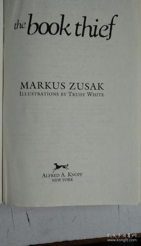 the book thief偷书贼 英文原版  645>_markus zusak