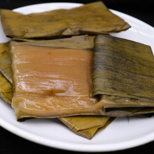 云南德宏特产q弹软糯糍粑泼水粑粑苏子糯米粑粑新鲜制作原味20片1200