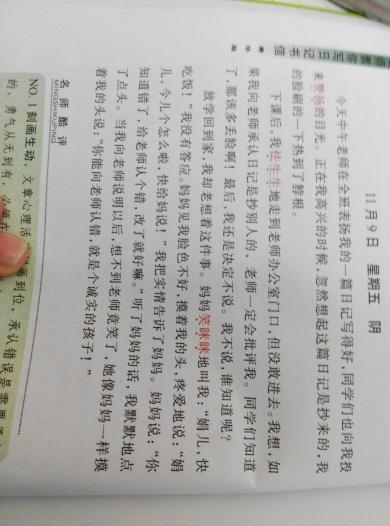 日记,什么主题都行,不限字数,不求多,只求好,五年级的周记