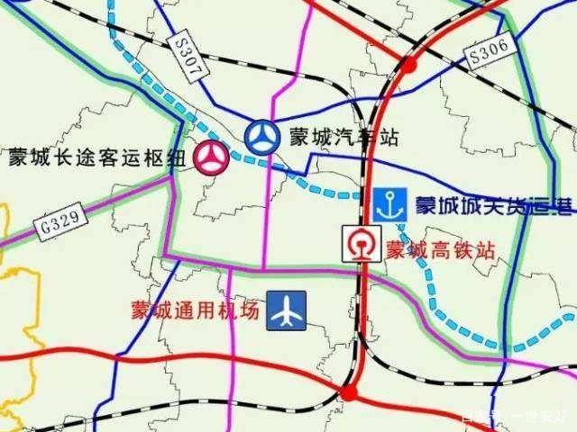 糟了,淮宿蚌城际高铁取直,绕开蒙城县,皖北城际再起