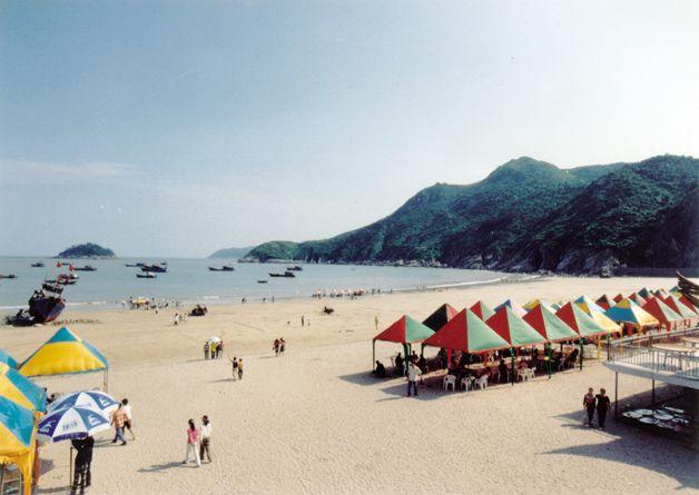 温州苍南炎亭金沙滩温州沙滩