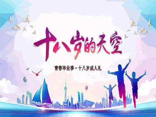 传统礼仪十八岁成人礼教育ppt模板.ppt