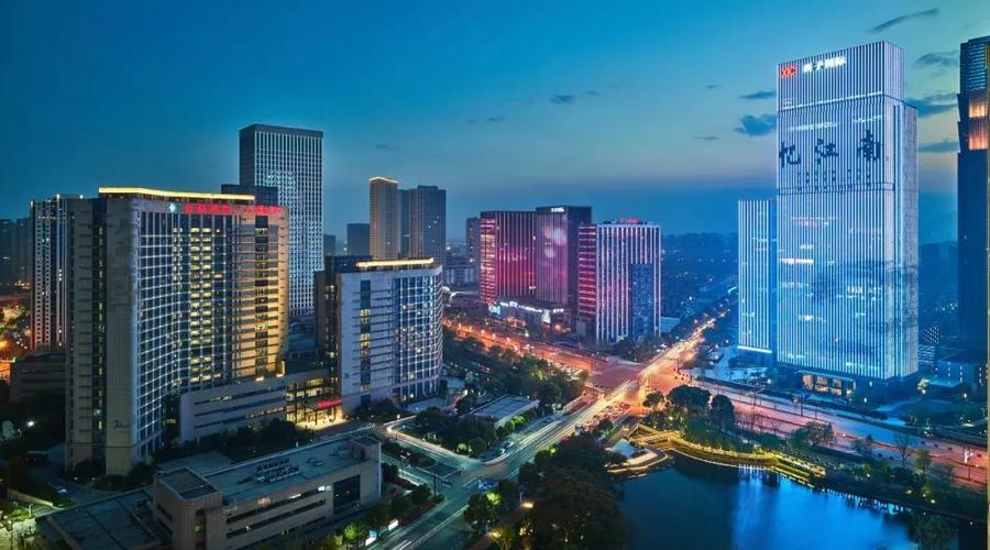 让灯光拥抱建筑丨临平新城夜景颜值担当
