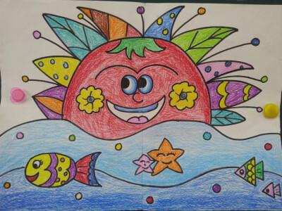 太阳的可爱图片