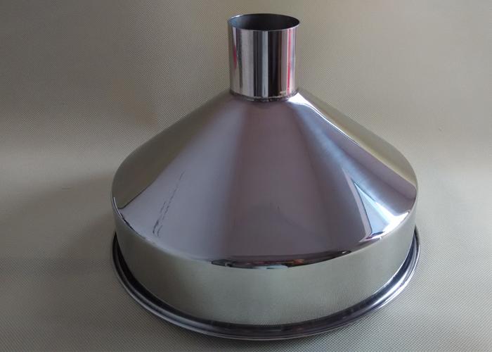 加厚不锈钢大漏斗 特大号 大口径汽车加油漏斗 工业灌