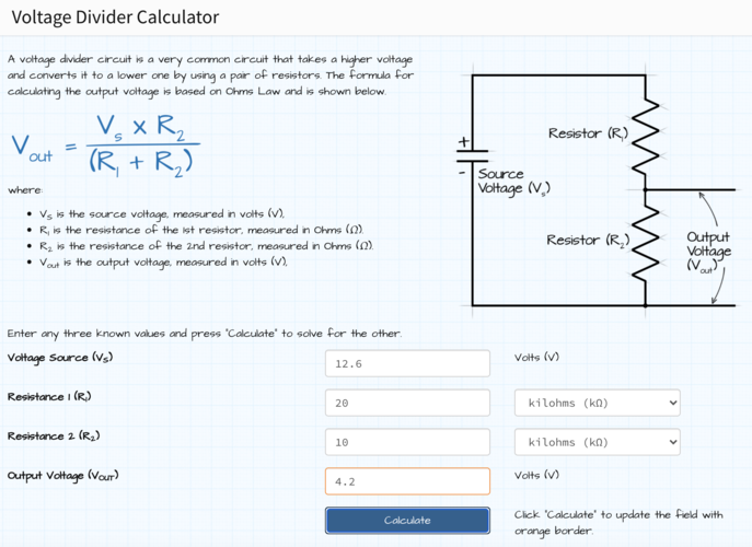 voltage divider