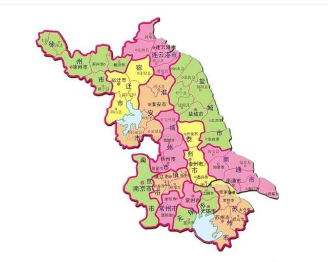 江苏省地图