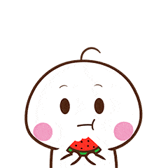 天热请吃西瓜动态微信表情