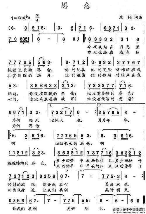 思念(唐韬词曲)