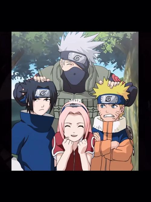 剪辑-七班合影片段-鸣佐樱_火影_火影忍者_火影第七班