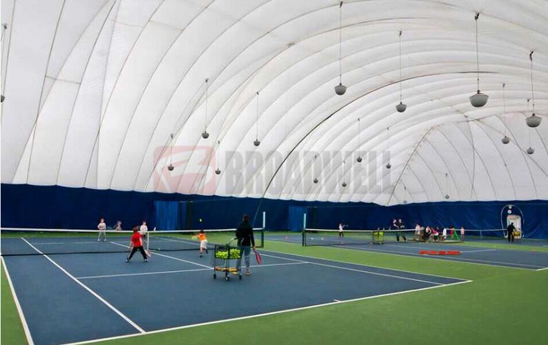 海南屯昌县全民健身广场气膜羽毛球馆 - 羽毛球充气膜