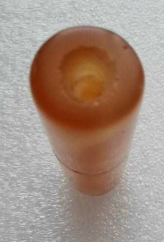 橘红色玛瑙管珠