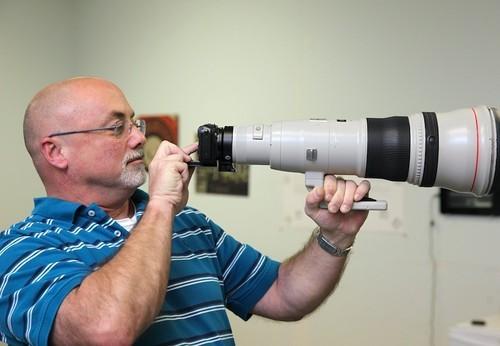 瞬间碉堡 佳能eos m转接适马巨炮