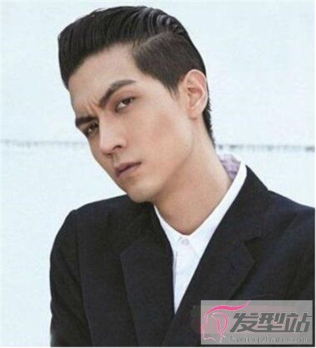 男士经典炮头发型简约造型也能塑造酷帅形象