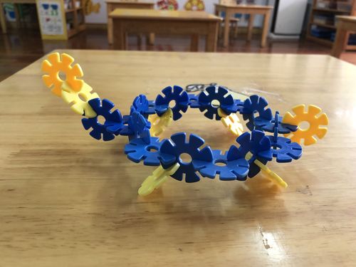 雪花片建构——乌龟