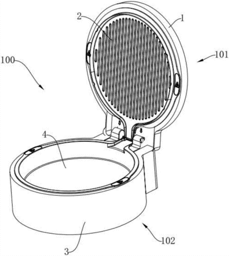 一种可换深浅盘的电饼铛制造技术