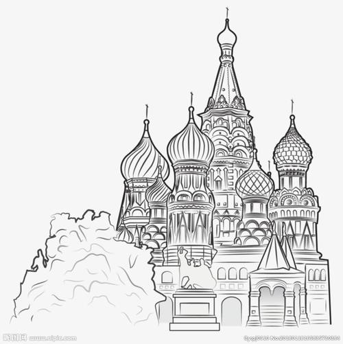 关 键 词: 手绘城市建筑 建筑 手绘 克林姆林宫 莫斯科 插画 红场