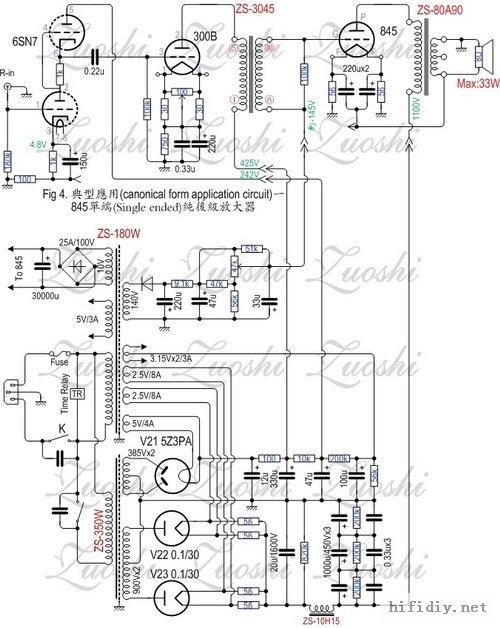 想做一个300推845的胆机麻烦大家有好图推介谢谢
