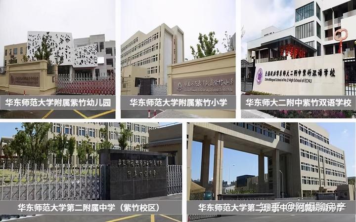 及华东师范大学附属紫竹小学,华东师范大学附属紫竹幼儿园等12年全龄