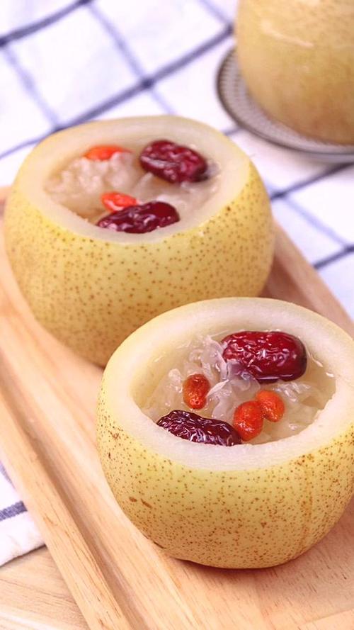 做份冰糖雪梨给你喝