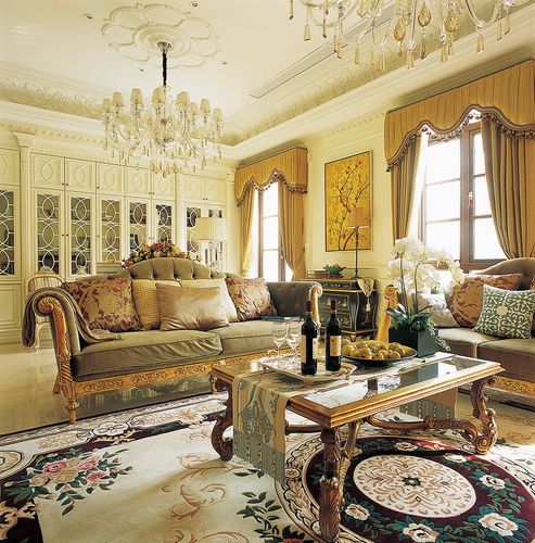 欧式复古装修效果图