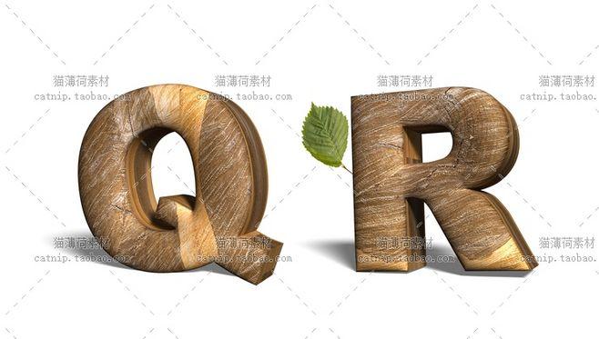 ps45|立体木质纹理英文字母造型海报排版psd分层设计素材源文件