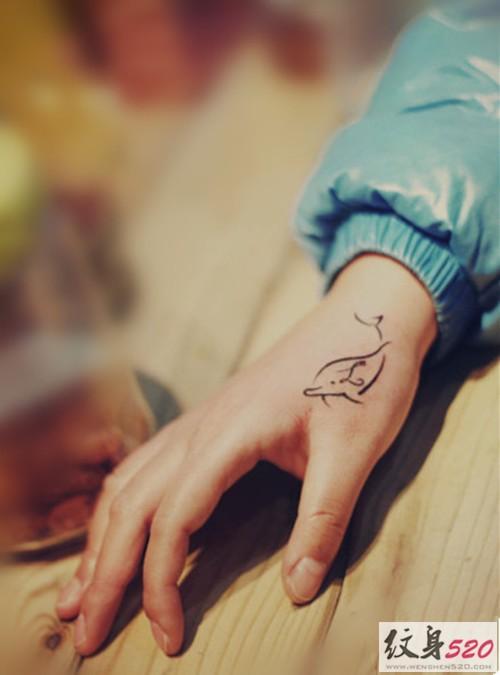 虎口上的那一抹小清新