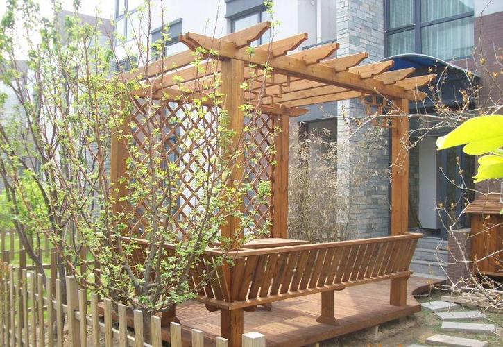 庭院花架,防腐木花架,花园花架,公园花架,防腐木花架,防腐花架商品