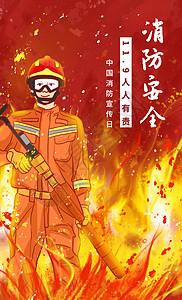雾霾宣传海报插画_雾霾宣传海报卡通_雾霾宣传海报插图_手绘_板绘_摄