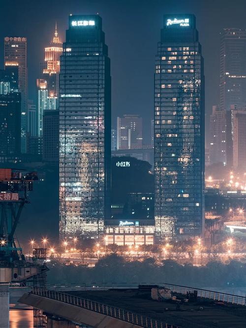 长江国际,山城的夜晚.